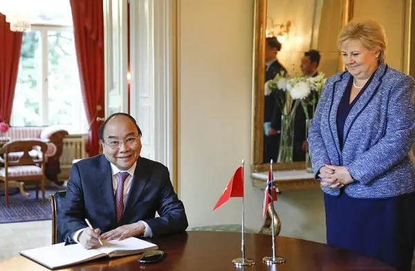 Solberg rencontre le Premier ministre vietnamien 6 Solberg rencontre le Premier ministre vietnamien - 5