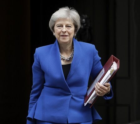 Theresa May arrive en Norvège 5 Theresa May arrive en Norvège - 4