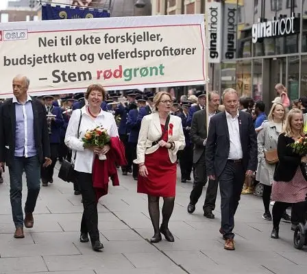 Un nombre record a été enregistré lors des défilés du premier mai à Oslo 5 Un nombre record a été enregistré lors des défilés du premier mai à Oslo - 4