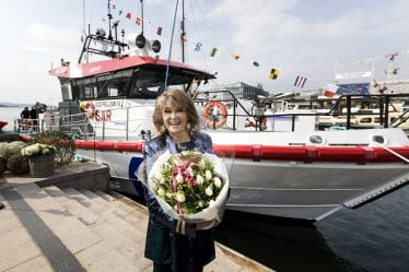 Wenche Myhre a baptisé un nouveau canot de sauvetage - 18