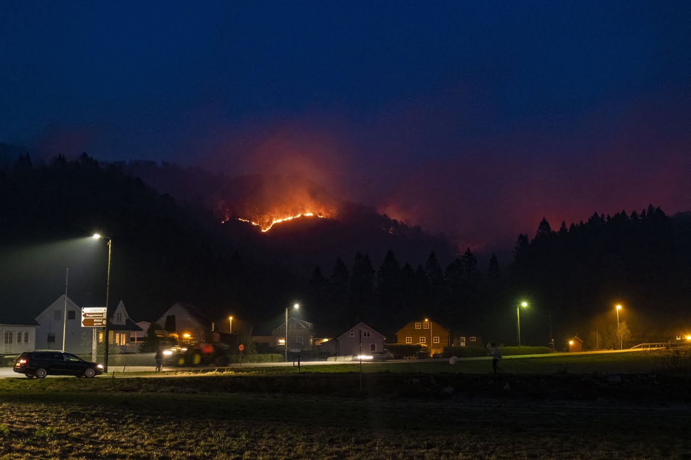 Maîtriser les incendies de forêt à Sokndal - Norway Today - 3