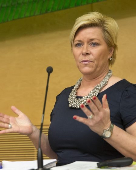 Siv Jensen : - La baisse des impôts augmente le pouvoir d'achat 23 Siv Jensen : - La baisse des impôts augmente le pouvoir d'achat - 22