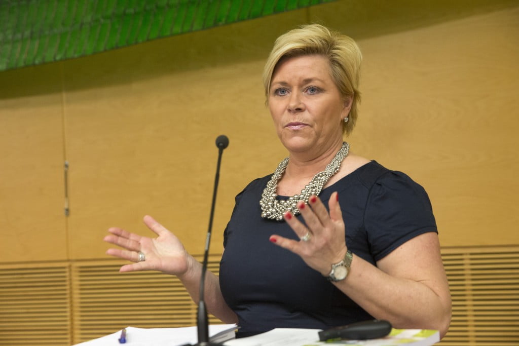 Siv Jensen : - La baisse des impôts augmente le pouvoir d'achat 4 Siv Jensen : - La baisse des impôts augmente le pouvoir d'achat - 3