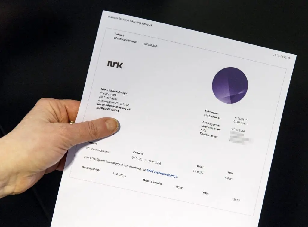 Le groupe d'experts propose que tous les ménages soient tenus de payer une licence NRK 4 Le groupe d'experts propose que tous les ménages soient tenus de payer une licence NRK - 3
