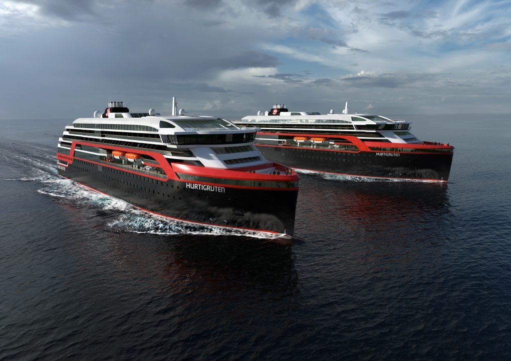 Le chantier Kleven dans l'ouest de la Norvège obtient un contrat de plusieurs milliards avec Hurtigruten 4 Le chantier Kleven dans l'ouest de la Norvège obtient un contrat de plusieurs milliards avec Hurtigruten - 3
