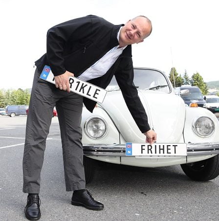 Plaques d'immatriculation personnalisées pour 17,5 millions de NOK 9 Plaques d'immatriculation personnalisées pour 17,5 millions de NOK - 8