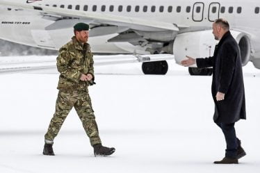 Le prince Harry visite des exercices militaires à Bardufoss - 16