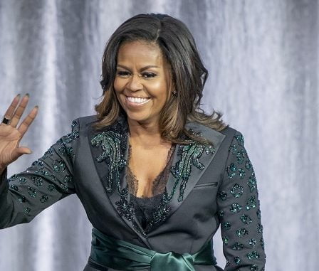 Michelle Obama prend la parole à Oslo Spectrum - 1