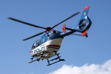 Chasse en hélicoptère après un accident de voiture à Notodden - 18
