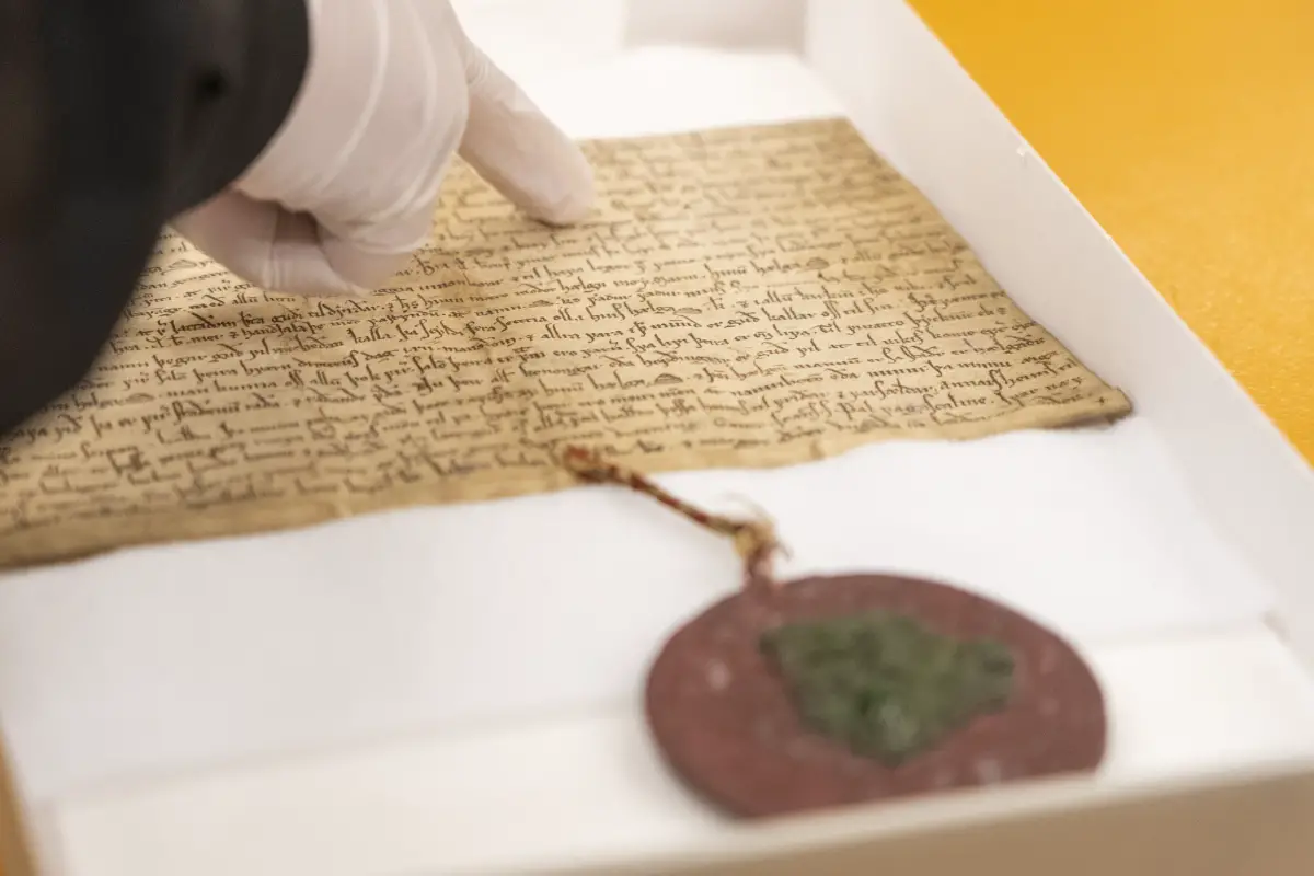 Le prince héritier de Norvège a reçu un cadeau « Haakon » aux Archives nationales - 9
