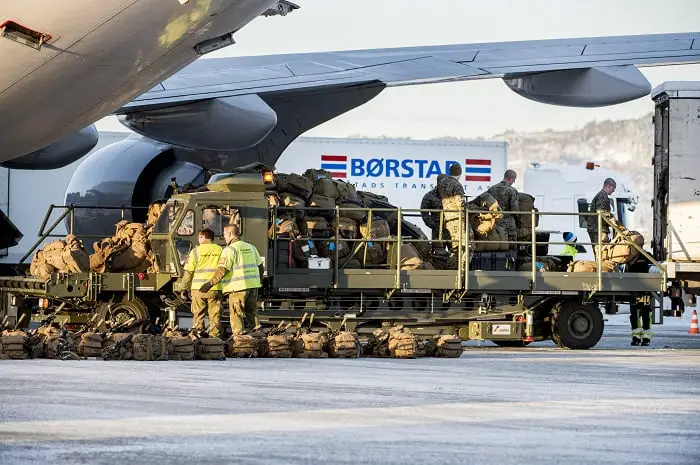 Nouvelle compagnie de soldats américains en place à Værnes 4 Nouvelle compagnie de soldats américains en place à Værnes - 3
