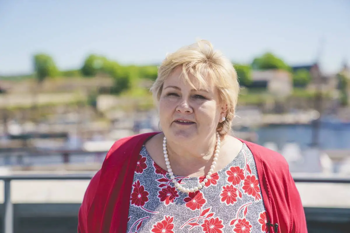 Erna Solberg : C'était une campagne électorale fragmentée 4 Erna Solberg : C'était une campagne électorale fragmentée - 3