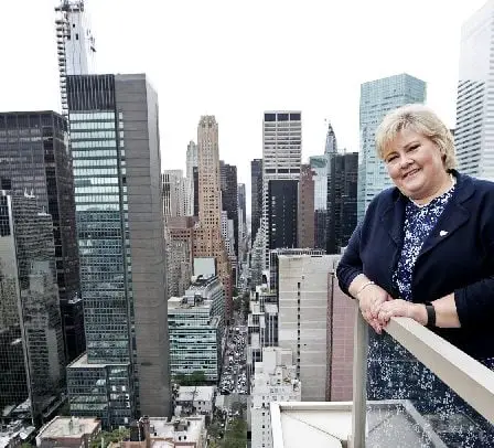 Erna Solberg honorée pour son travail international 8 Erna Solberg honorée pour son travail international - 7