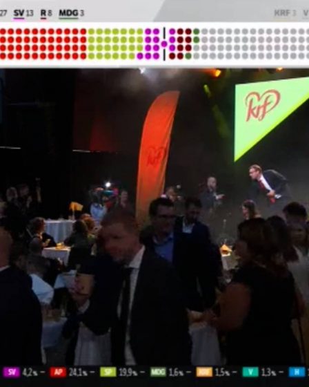 L'alarme incendie se déclenche au siège des élections de KRF au milieu du discours de Ropstad - 10