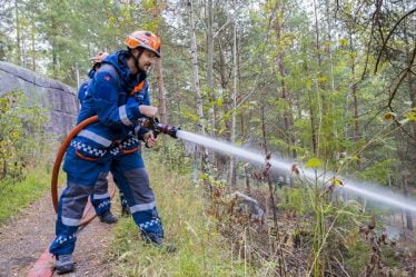 Le prince héritier a visité la défense civile à Drammen - 20