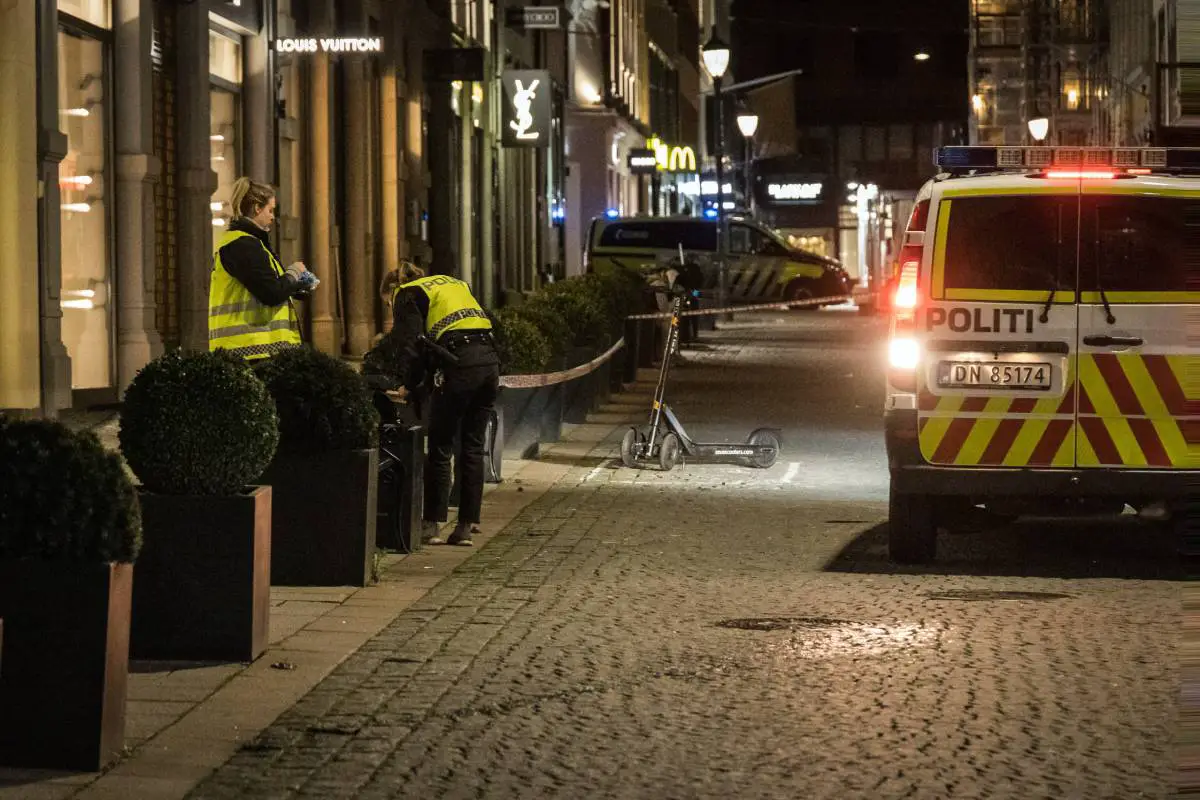 PHOTO : un homme poignardé à Nedre Slottsgate à Oslo - 7