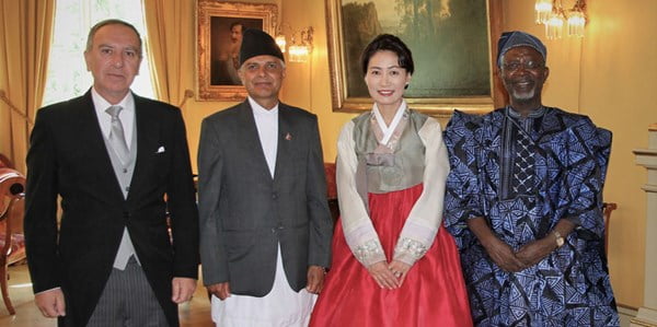 Nouveaux ambassadeurs de la République de Corée, de Chypre, du Népal et du Nigéria - 3