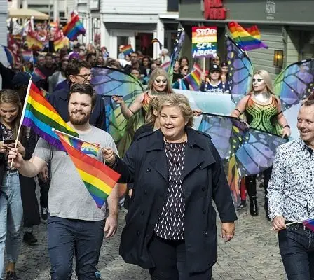 Solberg a célébré la gay pride à Stavanger 23 Solberg a célébré la gay pride à Stavanger - 22