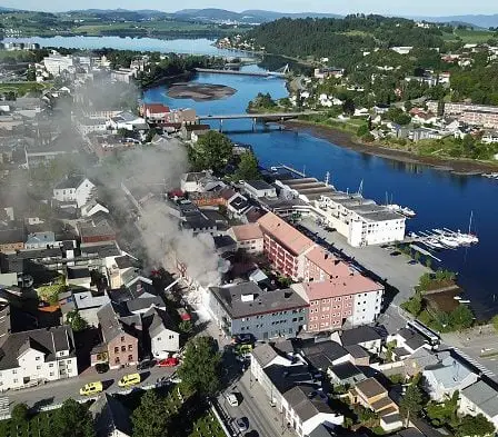 Un demandeur d'asile a avoué avoir mis le feu à Levanger 5 Un demandeur d'asile a avoué avoir mis le feu à Levanger - 4