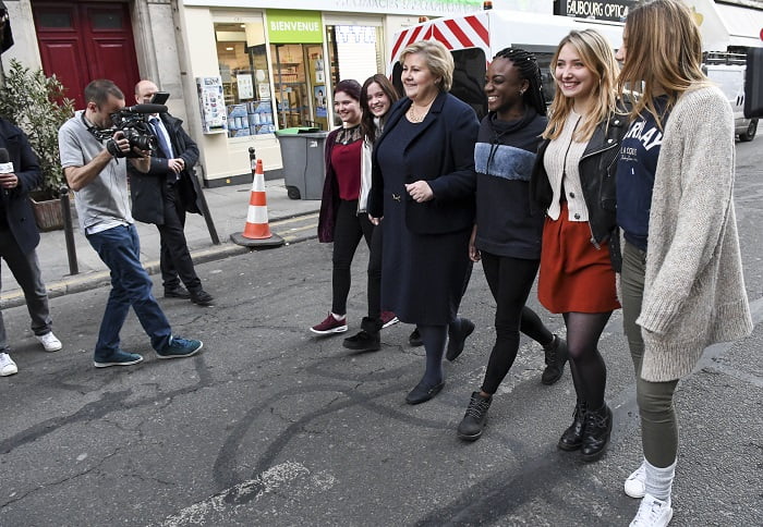 Solberg a rencontré les stars françaises de la "Honte" 4 Solberg a rencontré les stars françaises de la "Honte" - 3