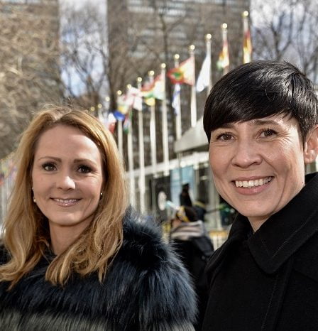 Søreide envoie un signal fort à la « Conférence des femmes » de l'ONU 29 Søreide envoie un signal fort à la « Conférence des femmes » de l'ONU - 28