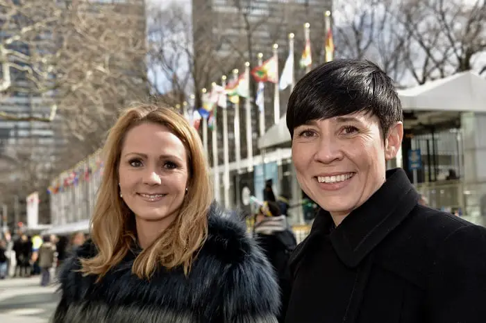 Søreide envoie un signal fort à la « Conférence des femmes » de l'ONU 4 Søreide envoie un signal fort à la « Conférence des femmes » de l'ONU - 3