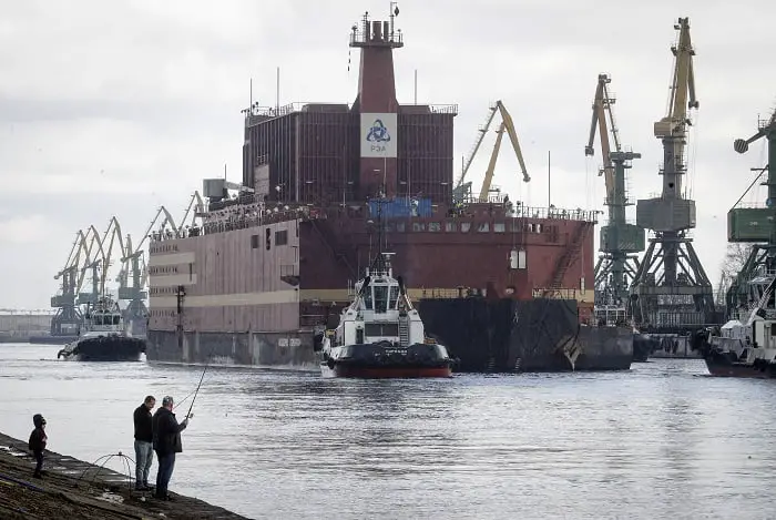 Une centrale nucléaire russe en route le long de la côte norvégienne 4 Une centrale nucléaire russe en route le long de la côte norvégienne - 3