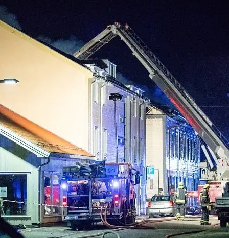 Incendie majeur à Porsgrunn - La Norvège aujourd'hui 27 Incendie majeur à Porsgrunn - La Norvège aujourd'hui - 26