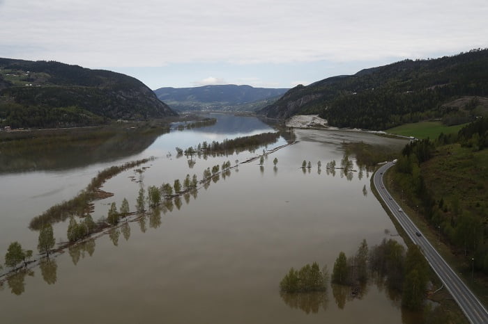 Ferme Mjøsa et Glomma afin d'arrêter les eaux de crue 4 Ferme Mjøsa et Glomma afin d'arrêter les eaux de crue - 3