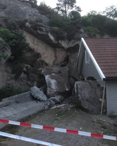 Un couple allemand s'est réveillé face à un rocher qui s'est écrasé dans une cabine 11 Un couple allemand s'est réveillé face à un rocher qui s'est écrasé dans une cabine - 10