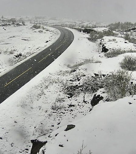 La neige crée des problèmes de circulation dans les montagnes du nord 8 La neige crée des problèmes de circulation dans les montagnes du nord - 7