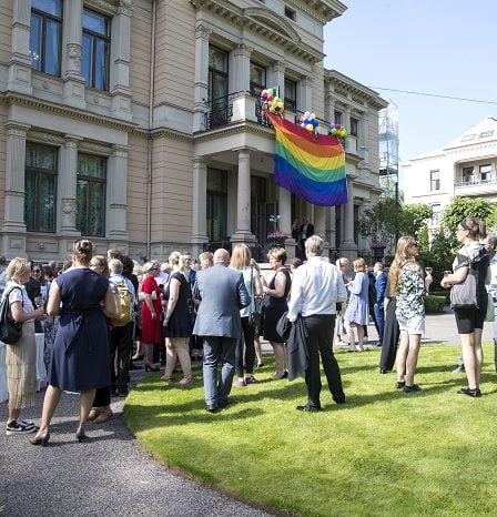 La porte historique s'ouvre sur la fierté d'Oslo 2 La porte historique s'ouvre sur la fierté d'Oslo - 1