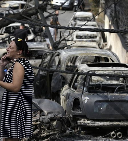 La Grèce en deuil après la tragédie de l'incendie 20 La Grèce en deuil après la tragédie de l'incendie - 19