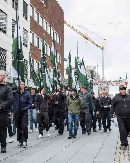 Les néo-nazis pourraient être poursuivis après une manifestation à Kristiansand 30 Les néo-nazis pourraient être poursuivis après une manifestation à Kristiansand - 29