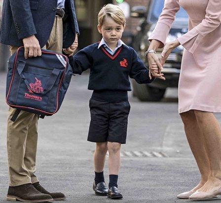 Prince George est apparu au premier jour d'école 16 Prince George est apparu au premier jour d'école - 15