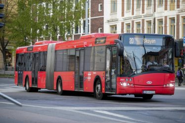 L'offre d'itinéraires à Oslo pourrait faire l'objet d'une réduction drastique - trop peu utilisent les transports en commun - 20