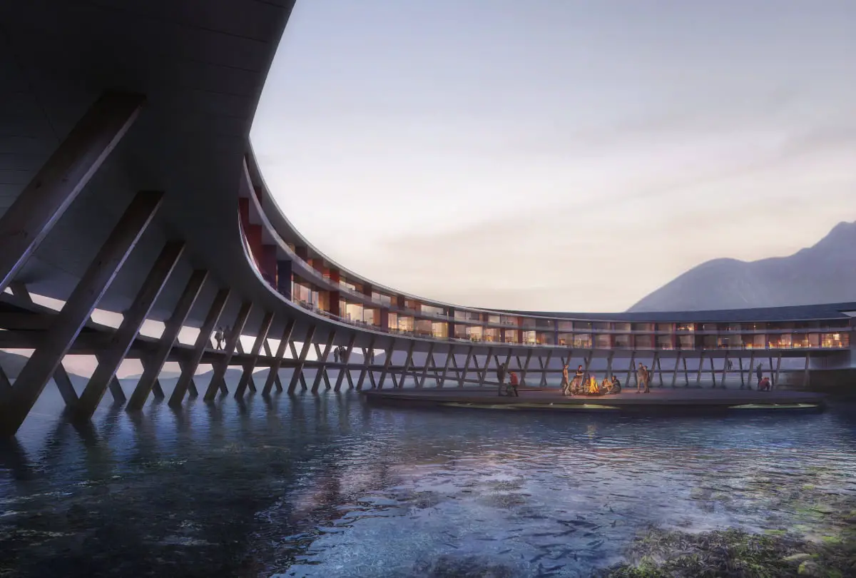 PHOTOS : un aperçu du nouvel hôtel glaciaire de Norvège qui ouvrira ses portes en 2023 - 23