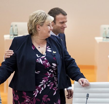 Solberg rencontrera Macron à Paris 15 Solberg rencontrera Macron à Paris - 14