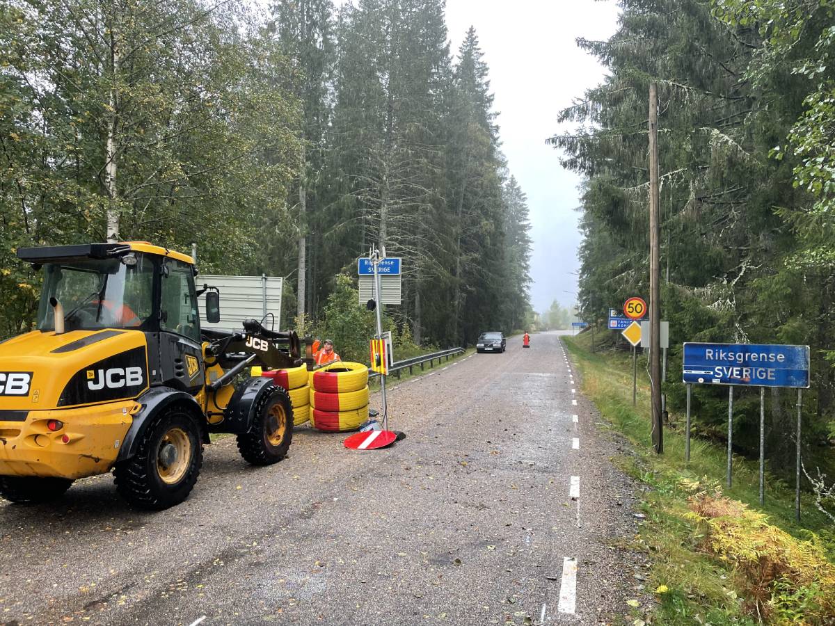 La Norvège a ouvert ses frontières nationales à minuit - les barrières physiques ont été supprimées - 3