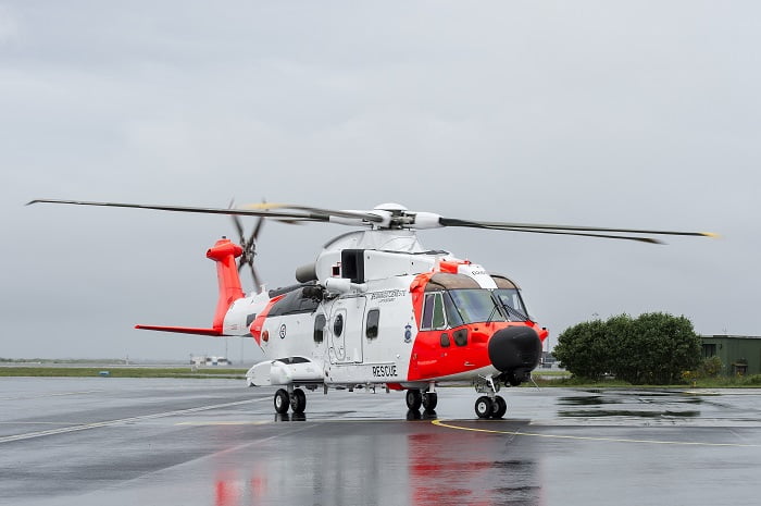 Un nouvel hélicoptère de sauvetage arrive à Sola 4 Un nouvel hélicoptère de sauvetage arrive à Sola - 3