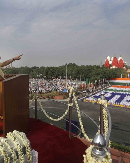 L'Inde a célébré 70 ans d'indépendance du Royaume-Uni 8 L'Inde a célébré 70 ans d'indépendance du Royaume-Uni - 7