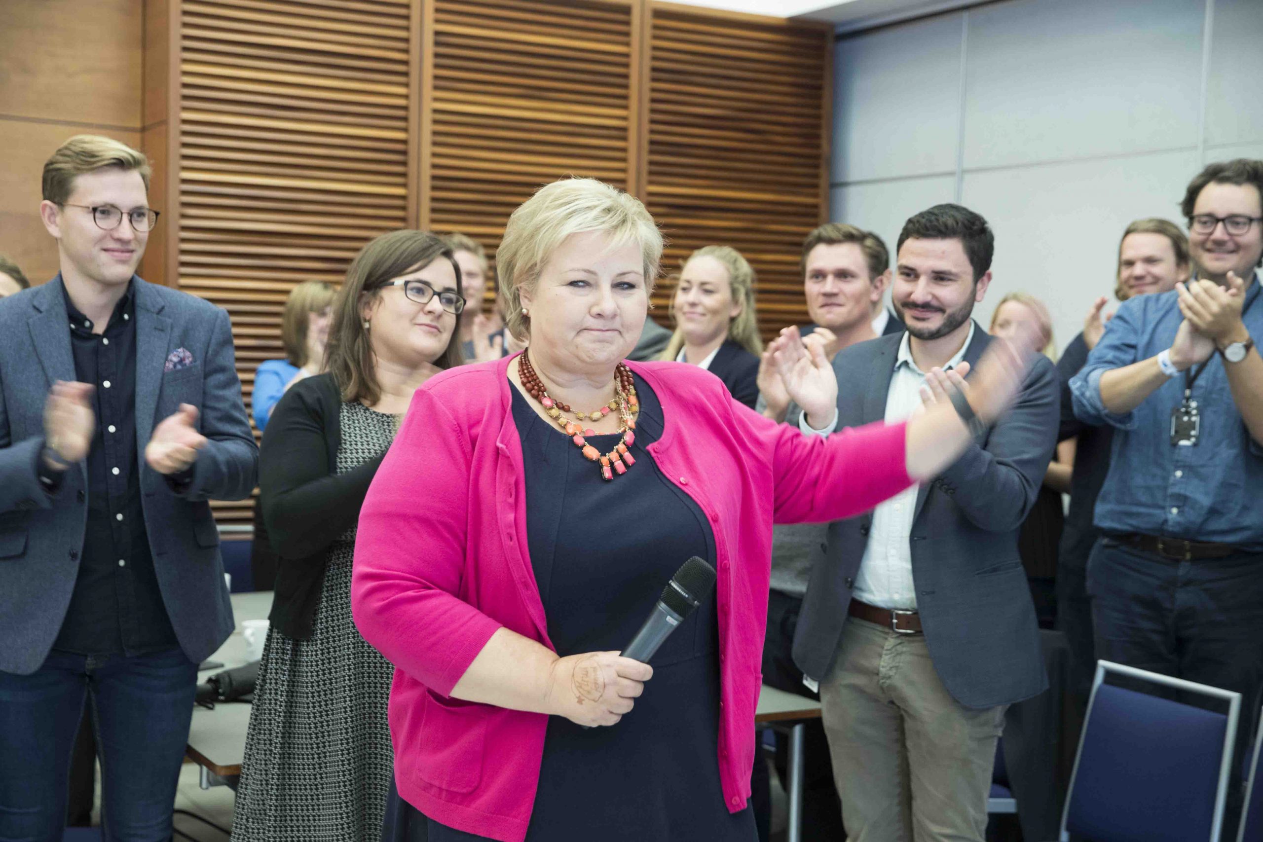 Solberg : Nous devons trouver une politique dont les quatre partis puissent être fiers 4 Solberg : Nous devons trouver une politique dont les quatre partis puissent être fiers - 3