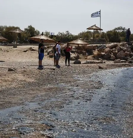 Marée noire sur les côtes d'Athènes, après le naufrage d'un pétrolier 14 Marée noire sur les côtes d'Athènes, après le naufrage d'un pétrolier - 13