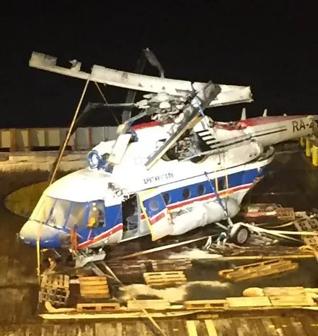 L'hélicoptère qui s'est écrasé au Svalbard a été levé - aucun corps n'a été retrouvé 8 L'hélicoptère qui s'est écrasé au Svalbard a été levé - aucun corps n'a été retrouvé - 7