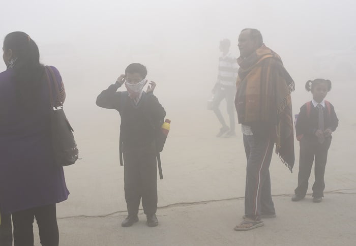 La pollution de l'air à New Delhi est pire 4 La pollution de l'air à New Delhi est pire - 3