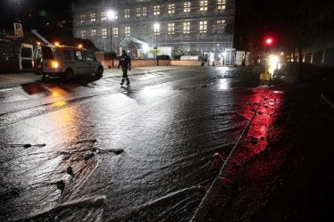 Une importante fuite d'eau à Oslo remplit les caves d'eau - 18