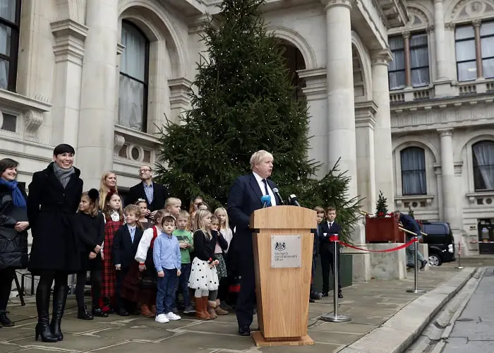Søreide assiste à la cérémonie de Noël à Londres 4 Søreide assiste à la cérémonie de Noël à Londres - 3