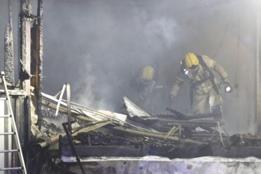 Une personne disparue dans un incendie dans une maison de retraite à Kongsberg - 18
