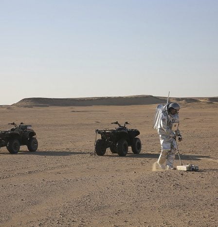 200 chercheurs de 25 pays s'entraînent pour des missions martiennes dans le désert d'Oman 5 200 chercheurs de 25 pays s'entraînent pour des missions martiennes dans le désert d'Oman - 4