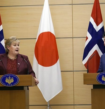 Solberg et Abe vont faire pression sur le leader nord-coréen 2 Solberg et Abe vont faire pression sur le leader nord-coréen - 1